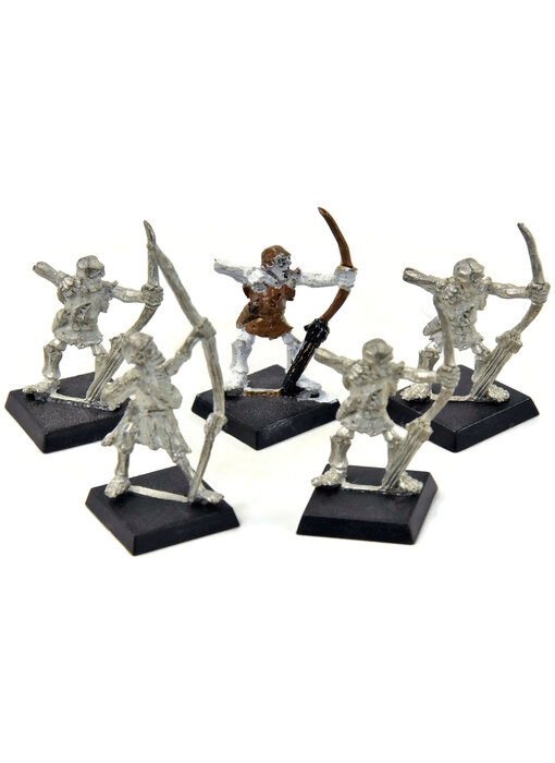 VAMPIRE COUNTS 5 Skeleton Archers #2 METAL Warhammer Fantasy
