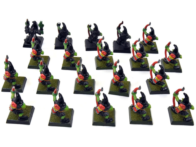 Games Workshop ORCS & GOBLINS 20 Shootas #1 Warhammer Fantasy Classic