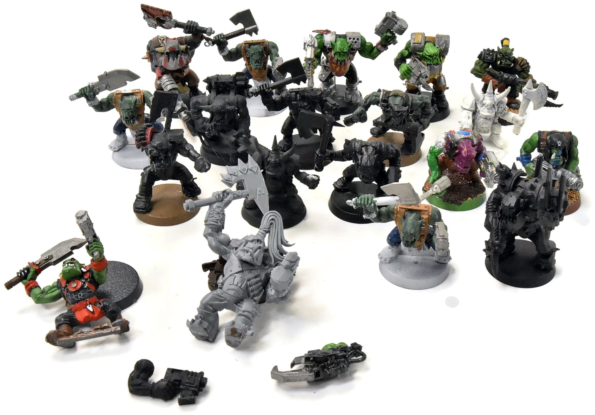 ORKS 20 Boyz #4 Some METAL Warhammer 40K