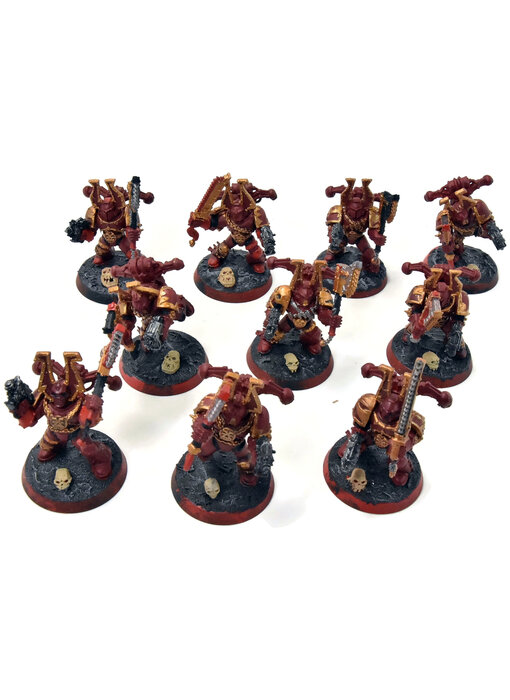 CHAOS SPACE MARINES 10 Khorne Berzerkers #1 Classic sculpt world eaters