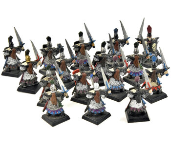 DARK ELVES 16 Warriors Regiment #1 Warhammer Fantasy