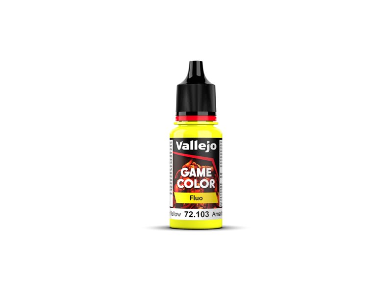Vallejo Game Color Flourescent Yellow (72.103)