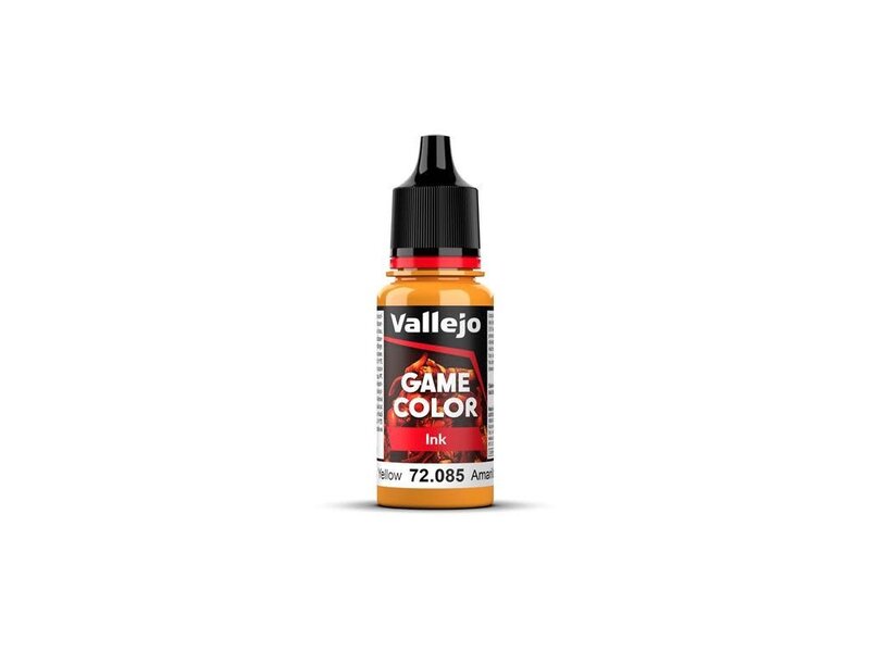 Vallejo Game Ink Yellow (72.085)