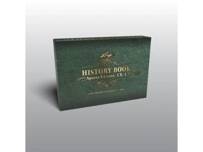 2023 Leaf History Book Sports Edition Chapter 1 Hobby Box