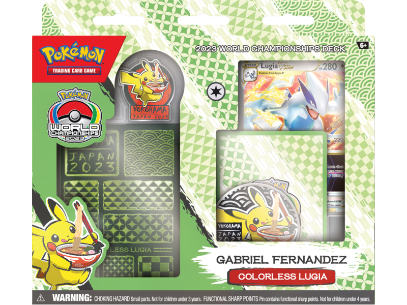Pokémon Trading cards Pokemon World Championships Deck 2023