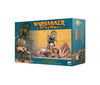 Tomb King On Necrolith Bone Dragon