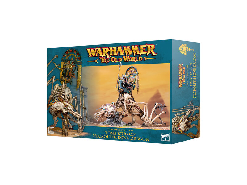 Games Workshop Tomb King On Necrolith Bone Dragon