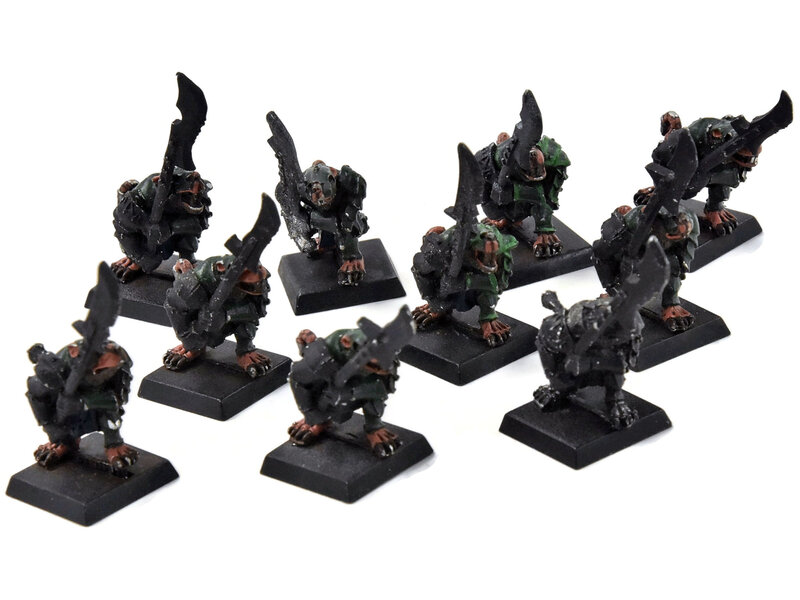 Games Workshop SKAVEN 10 Stormvermin Classic #2 METAL Warhammer Fantasy