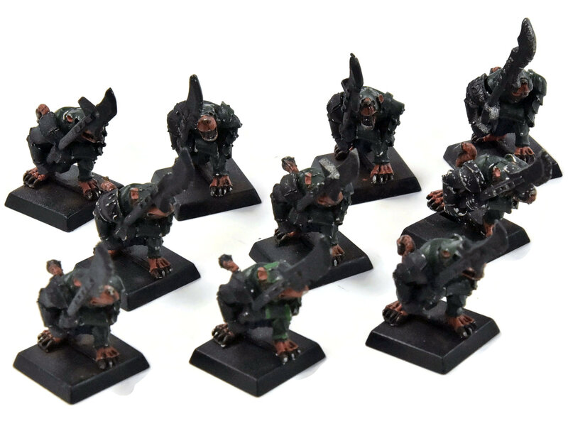 Games Workshop SKAVEN 10 Stormvermin Classic #4 METAL Warhammer Fantasy