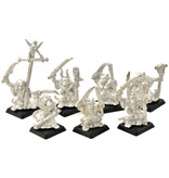 Games Workshop SKAVEN 7 Plague Monks Classic #1 METAL Warhammer Fantasy