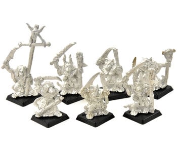 SKAVEN 7 Plague Monks Classic #1 METAL Warhammer Fantasy