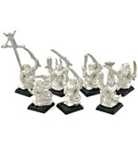 Games Workshop SKAVEN 7 Plague Monks Classic #1 METAL Warhammer Fantasy