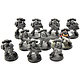 SPACE MARINES 10 Tactical Marines #18 Warhammer 40K Squad