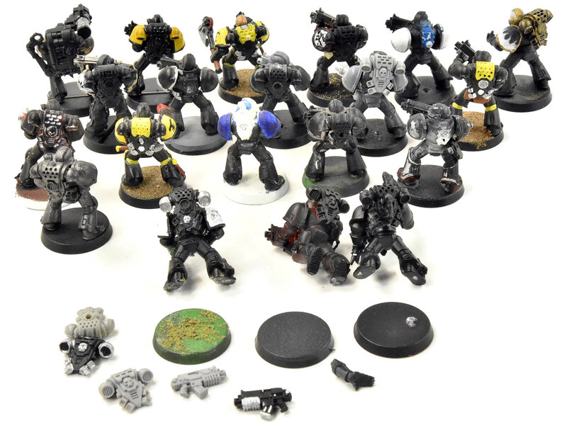 Games Workshop SPACE MARINES 20 Tactical Marines #22 Warhammer 40K Squad