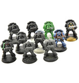 Games Workshop SPACE MARINES 10 Tactical Marines Classic #16 Warhammer 40K Squad