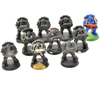 SPACE MARINES 10 Tactical Marines Classic #1 Warhammer 40K Squad