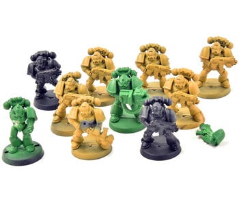 SPACE MARINES 10 Tactical Marines #12 Warhammer 40K Squad