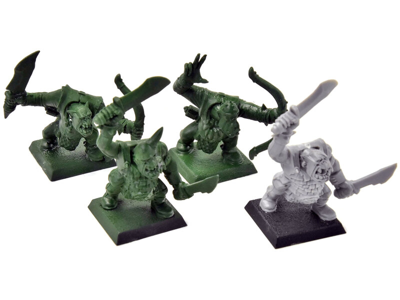 Games Workshop ORCS AND GOBLINS 4 Orcs Warriors #1 Warhammer Fantasy