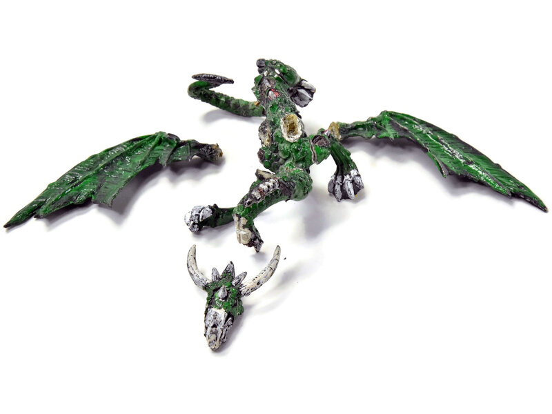 Games Workshop LIZARDMEN Marauder Dragon #1 METAL missing one leg Warhammer Fantasy