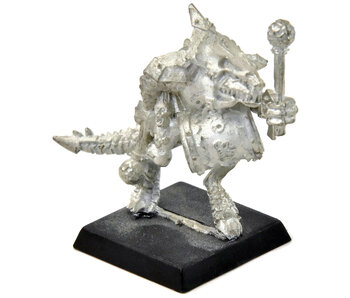 LIZARDMEN Saurus Musician Temple Guard #11 METAL Warhammer Fantasy