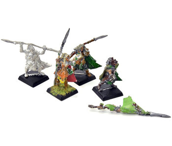 WOOD ELVES 4 Eternal Guard #1 METAL Warhammer Fantasy