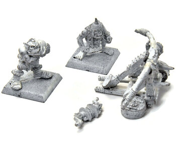 ORCS AND GOBLINS Orc Lobba Catapult Classic #1 METAL Warhammer Fantasy