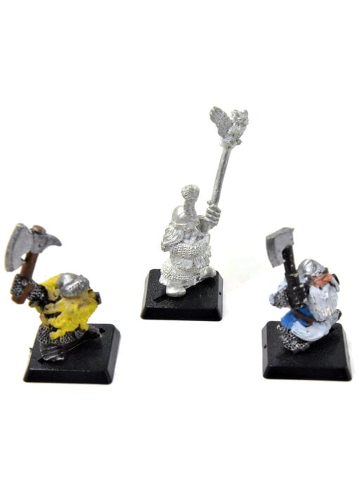 DWARFS 3 Marauder Ironbreaker Classic #3 METAL Warhammer Fantasy