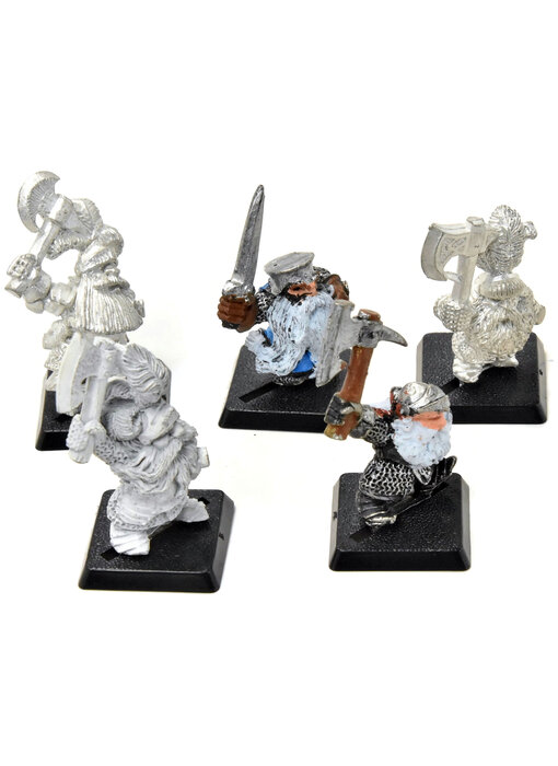 DWARFS 5 Classic Clansmen #7 METAL Warhammer Fantasy