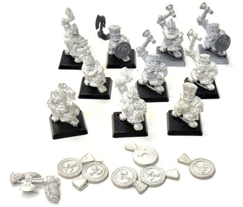 DWARFS 10 Ironbreakers #4 METAL Warhammer Fantasy