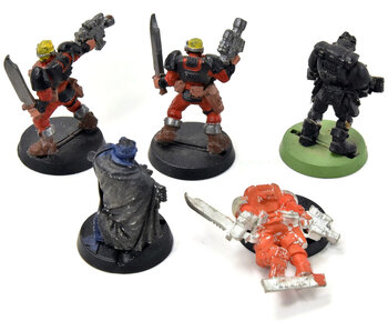 SPACE MARINES 5 Scouts #11 METAL Warhammer 40K