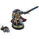 SPACE MARINES Force Commander Captain #1 METAL Warhammer 40K