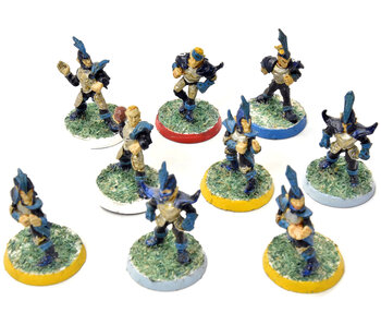 BLOOD BOWL 9 Dark Elf Team Classic #1 METAL Warhammer Fantasy