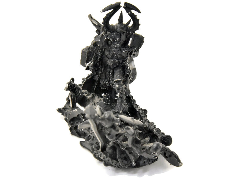 Games Workshop CHAOS Chaos Lord On Skeleton Pile Limited #1 METAL missing one arm Fantasy