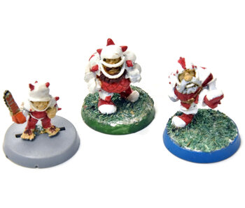 BLOOD BOWL Dwarfs & Halfling #1 METAL Classic Warhammer Fantasy