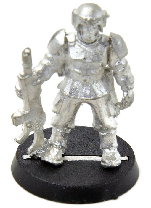 ASTRA MILITARUM Cadian Shock Troop #1 METAL promo Limited Warhammer 40K