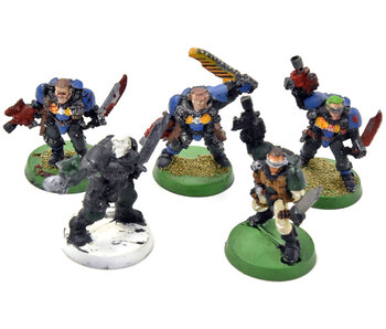 SPACE MARINES 5 Scouts #9 METAL Warhammer 40K