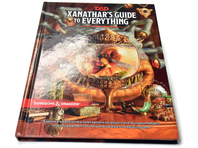 Wizards of the Coast DUNGEONS AND DRAGONS Xanathar's Guide To Everything Fifth Edition Good Condition