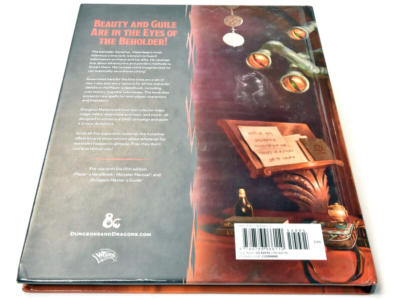 Wizards of the Coast DUNGEONS AND DRAGONS Xanathar's Guide To Everything Fifth Edition Good Condition