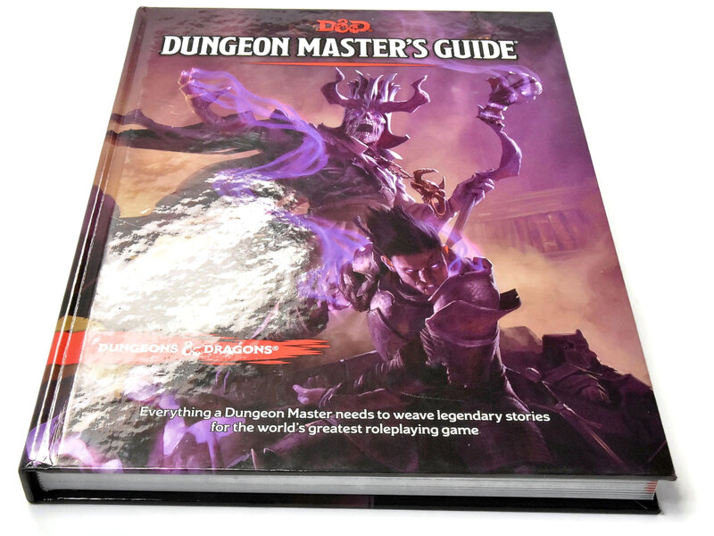 Wizards of the Coast DUNGEONS AND DRAGONS Dungeon Master's Guide Manual Fifth Edition Good Condition