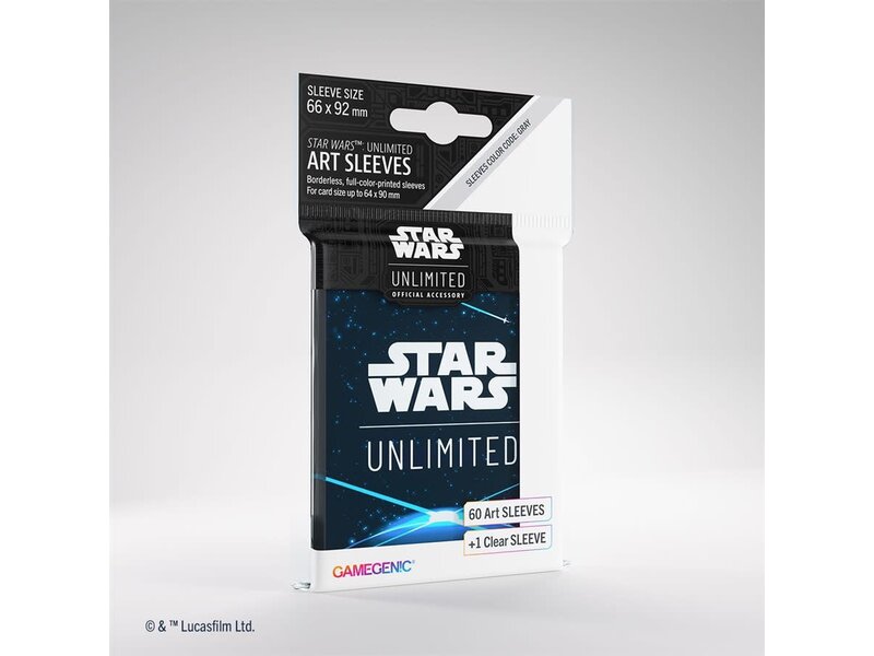 Gamegenic Star Wars Unlimited Art Sleeves Space Blue