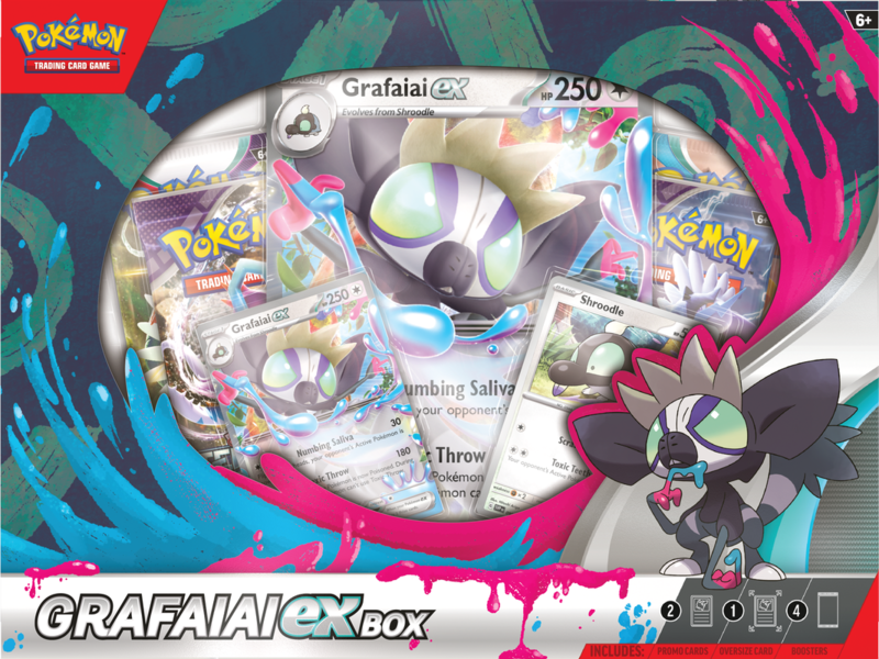 Pokémon Trading cards Pokémon TCG Grafaiai Ex Box