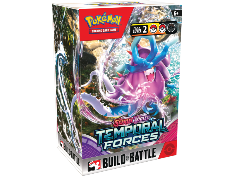 Pokémon Trading cards Pokémon TCG SV5 Temporal Forces Build & Battle (PRE ORDER)