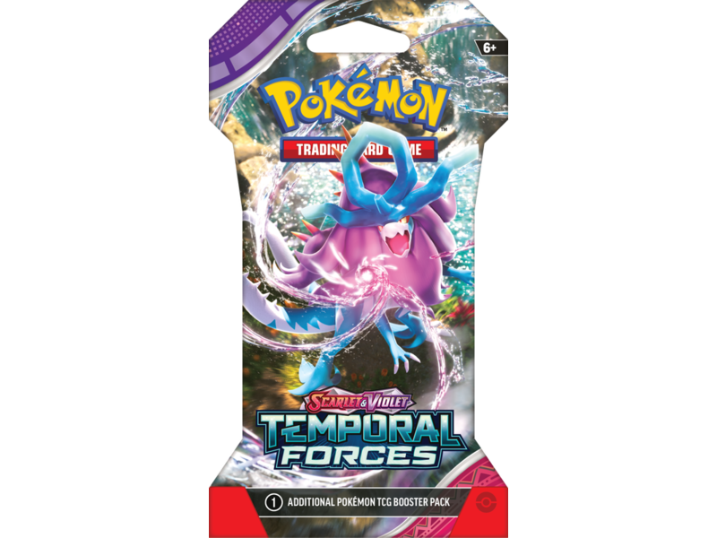 Pokémon Trading cards Pokémon TCG SV5 Temporal Forces Sleeved Booster Pack
