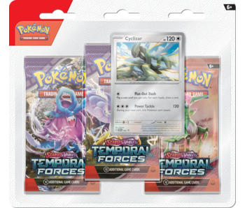 Pokémon TCG SV5 Temporal Forces 3 Pack Blister