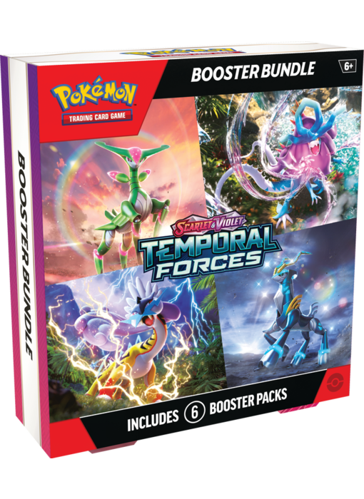 Pokémon TCG SV5 Temporal Forces Booster Bundle