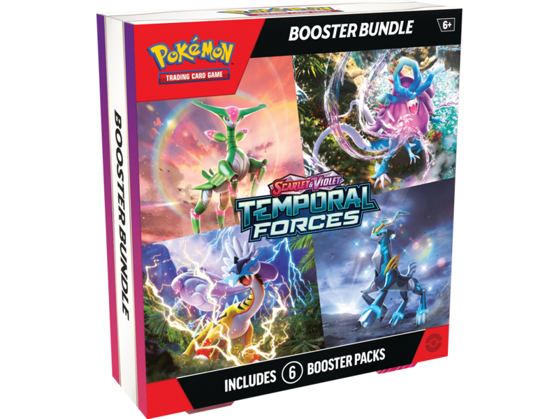 Pokémon Trading cards Pokémon TCG SV5 Temporal Forces Booster Bundle
