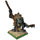 ORCS AND GOBLINS Savage Orc Standard #1 METAL Missing top banner Fantasy