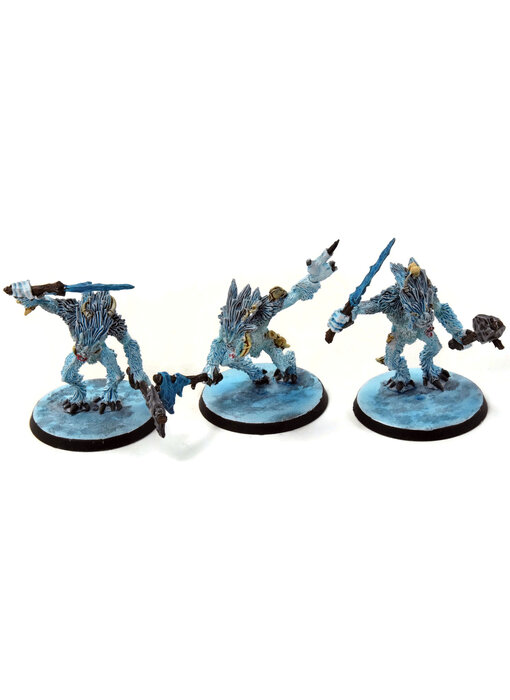 OGOR MAWTRIBES 3 Yhetees #1 Warhammer Sigmar FINECAST WELL PAINTED