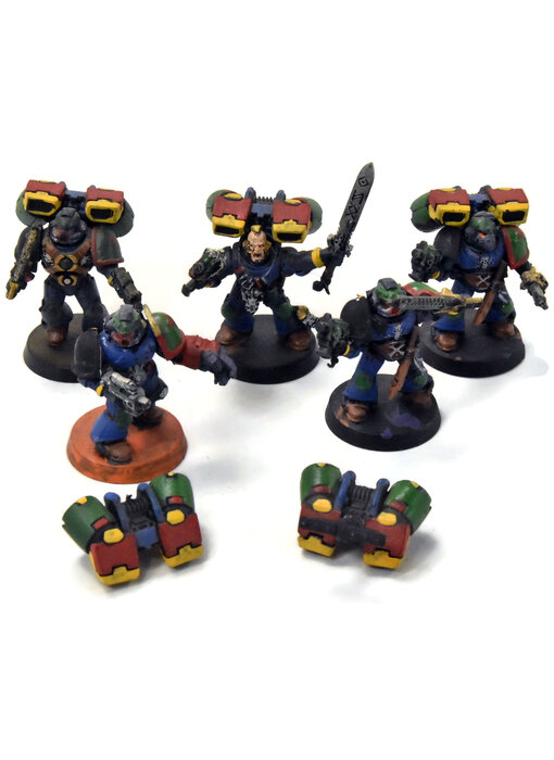 SPACE MARINES 5 Assault Marines #21 Warhammer 40K