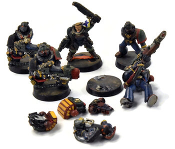 SPACE MARINES 5 Devastators #4 METAL Warhammer 40K